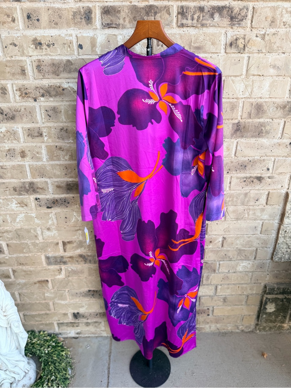 Natori Majestic Orchid Caftan Size Medium NWT - Picture 8 of 12
